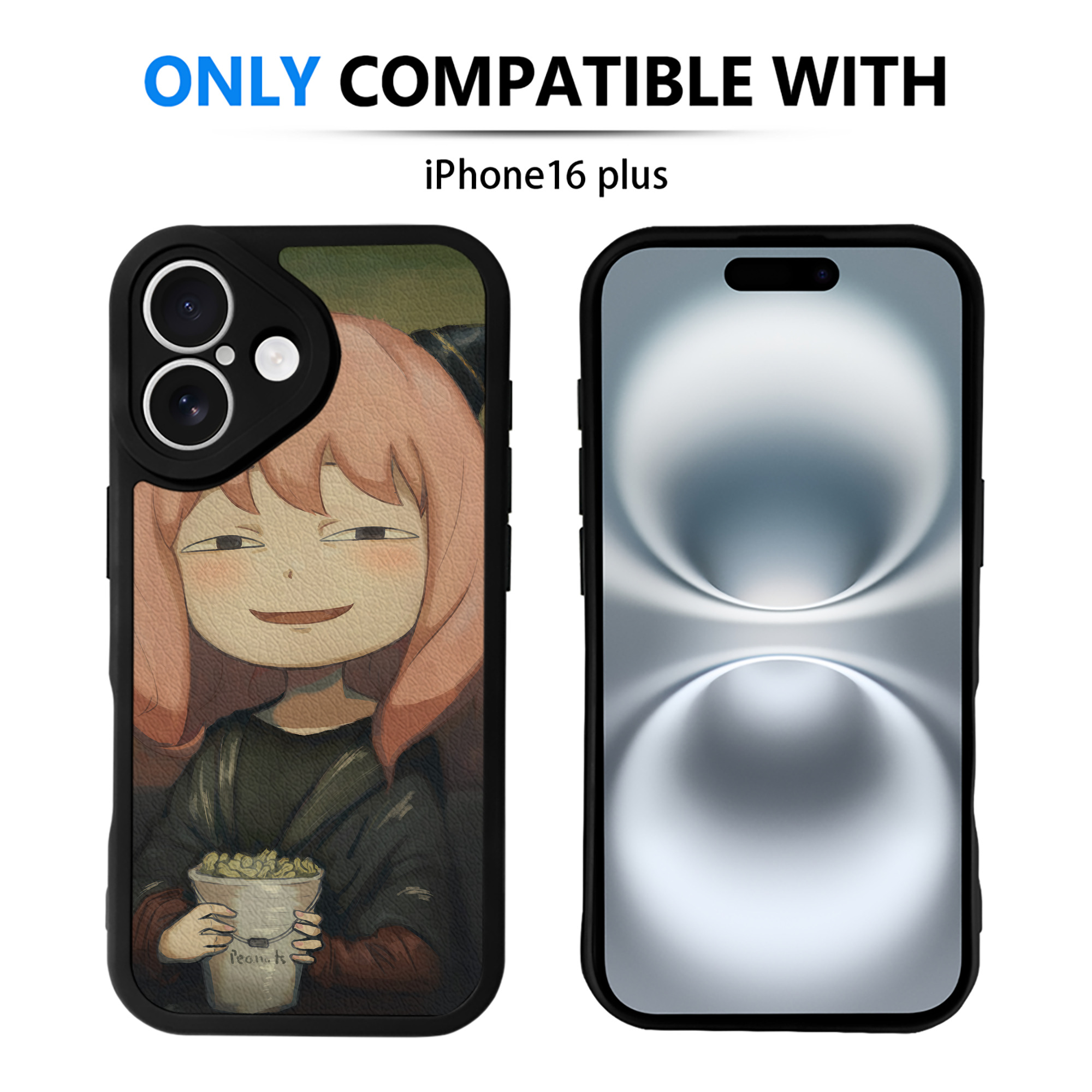 （画像用） SPY×FAMILY间谍家家酒 【iPhone 16シリーズ対応】シリコンスマホケース（レザー調） 材質：シリコン